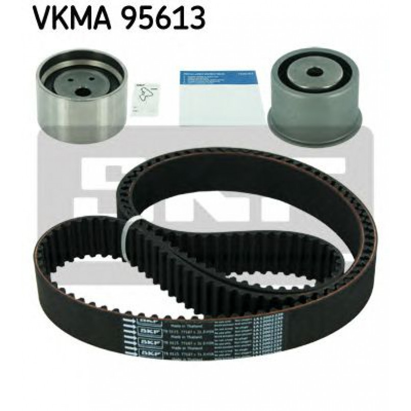 VKMA 95613 SKF Комплект ГРМ (ремінь + ролик)